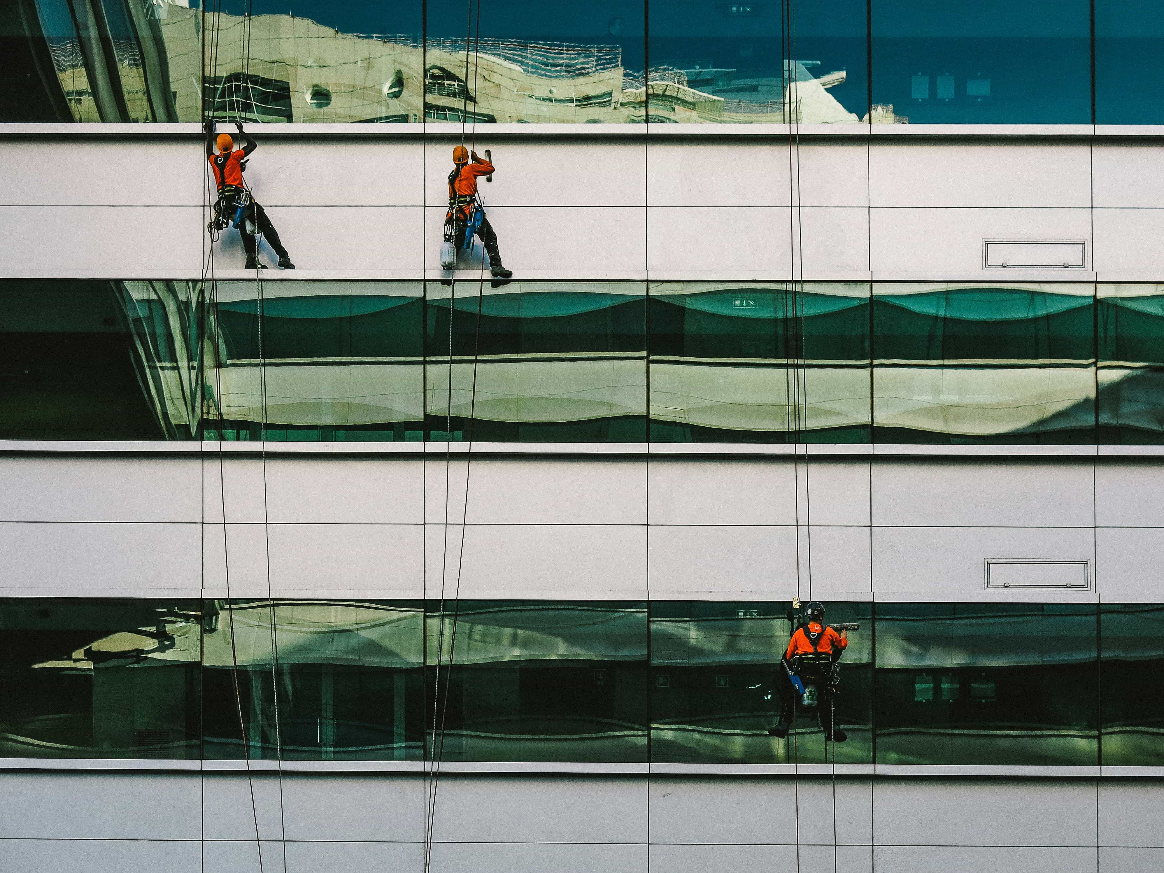 Professional building facade cleaning service Istanbul
